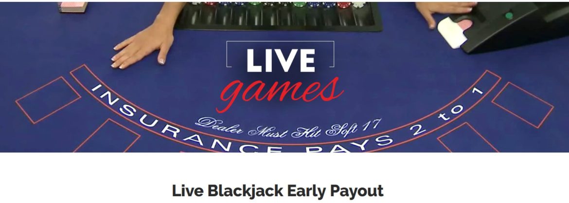 early payour blackjack